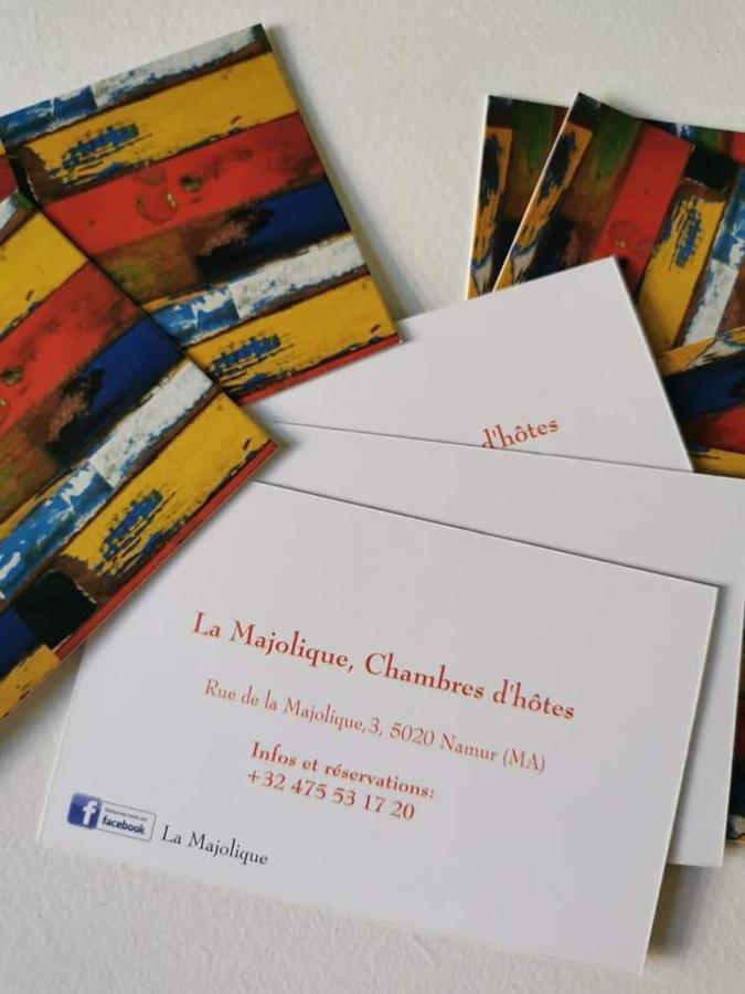 La Majolique Bed & Breakfast Namur Exterior photo